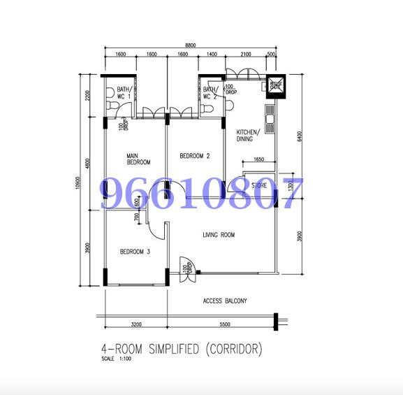 Blk 54 Lengkok Bahru (Bukit Merah), HDB 4 Rooms #121751262